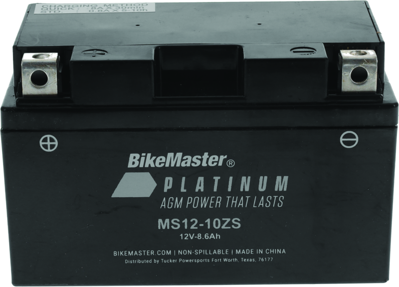 BikeMaster AGM Battery - MS12-10ZS 780701 780701 Photo - Primary