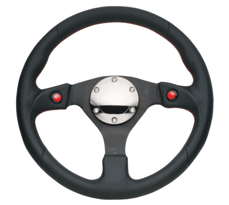 NRG Reinforced Steering Wheel- 320mm Sport Steering Wheel w/ Dual RST-007R Photo - Primary