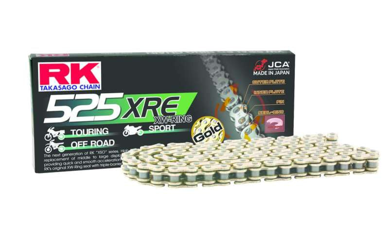 RK Chain GB525XRE-124L XW-Ring - Gold GB525XRE-124 GB525XRE-124 User 1