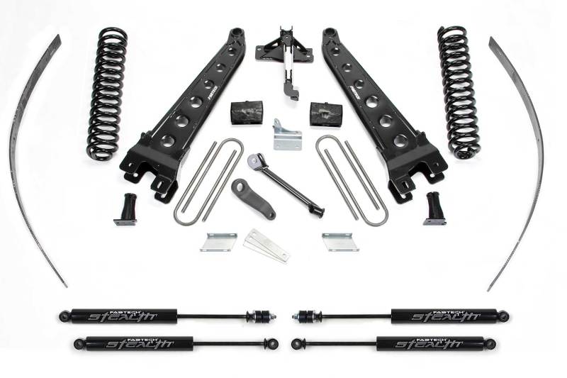 Fabtech 8" Radius Arm System w/ Stealth Shocks K2124M Photo - Primary