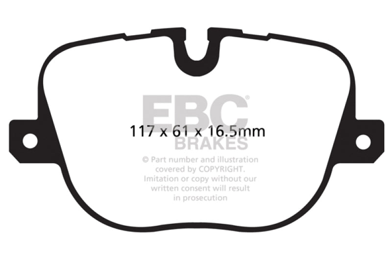 EBC Disc Brake Pad Set DP42068R Photo - Primary