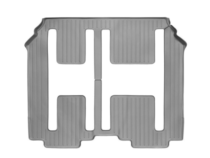 WeatherTech WT FloorLiner - Rear - Grey Floor Mats Floor Mats - Rubber main image