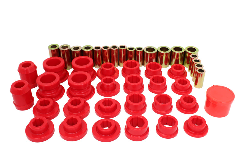 Energy Suspension ES Cntrl Arm Bushings - Red Suspension Bushing Kits main image