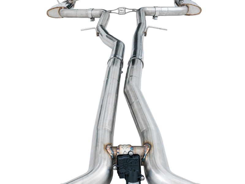 AWE Tuning 2019+ Mercedes-Benz C63 AMG Sedan (W205) SwitchPath Cat-Back Exhaust - No Tips 3025-11004 3025-11004 Photo - out of package