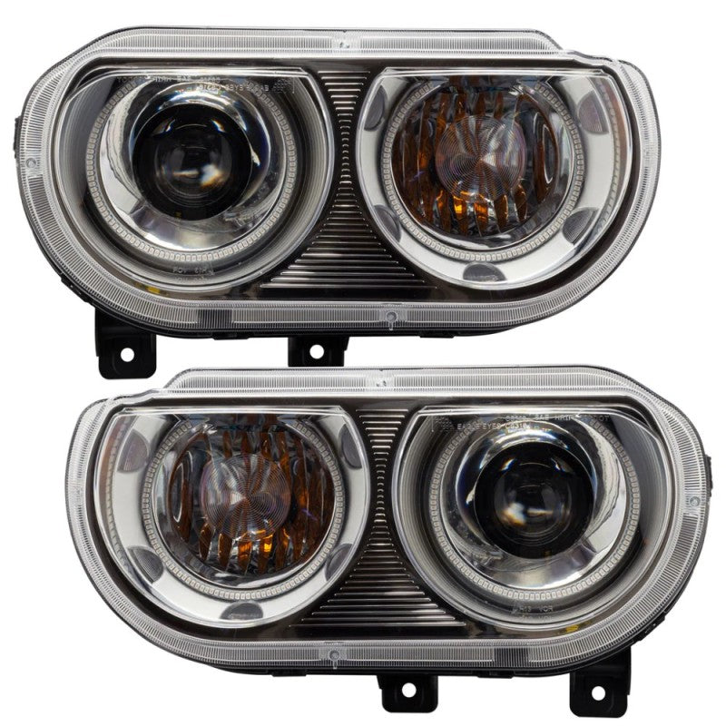 ORACLE Lighting Oracle 08-14 Dodge Challenger SMD HL (HID Style) - ColorSHIFT w/ BC1 Controller 7132-335 7132-335 User 1