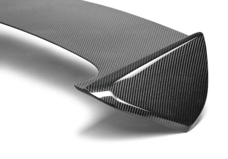 STI-Style Carbon Fiber Rear Spoiler For 2008-2014 Subaru WRX/STi HB RS0809SBIMP-STI Photo - Primary