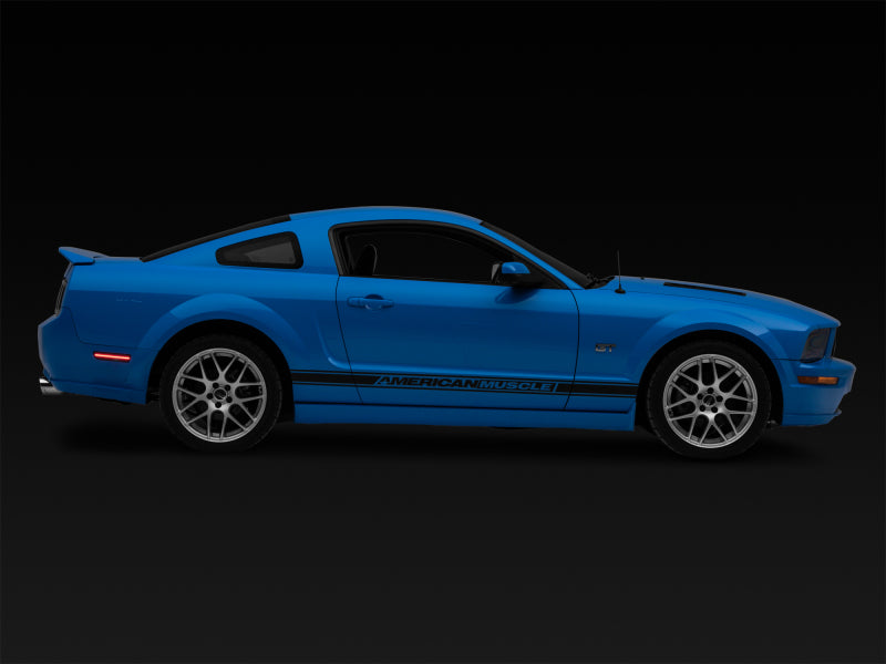 Raxiom 05-09 Ford Mustang Axial Series LED Side Markers (Smoked) 406293 406293 Photo - Close Up