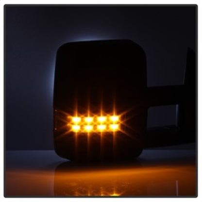 SPYDER xTune Chevy Silverado 03-06 G2 Heated Amber LED Signal Telescoping Mirrors MIR-CS03S-G2-PWH-AM-SET 9936685 9936685 Photo - Unmounted