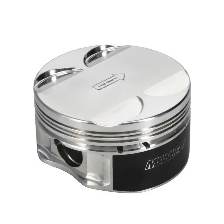 Manley Performance Manley Ford Coyote 5.0L DOHC 4V 3.635in Bore 10.0:1 CR -2.5cc Flat Top Piston (Single) 598405CE-1