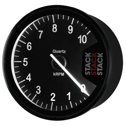 Autometer Stack Clubman Tachometer 80mm 0-10K RPM - Black ST200-010 ST200-010 User 3