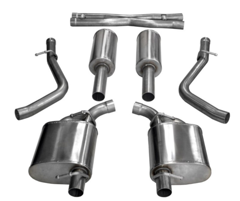 Corsa 15-20 Dodge Challenger 3.6L 2.5in Cat-Back Dual Rear Exit (re-uses stock exhaust bezel) 21066 21066 User 1