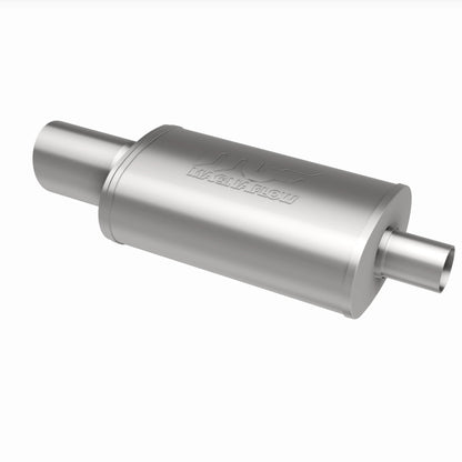 MagnaFlow 5" X 8" Oval Center/Center Performance Muffler With Tip 14827 360 Degree Image Set