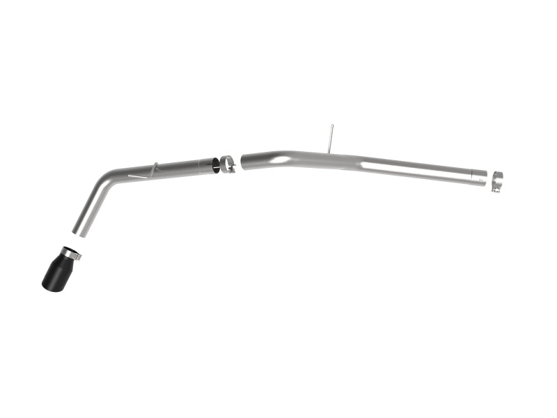 aFe Apollo GT Series 3in 409 SS Axle-Back Exhaust 2019 Ford Ranger 2.3L w/ Black Tips 49-43114-B 49-43114-B Photo - Unmounted