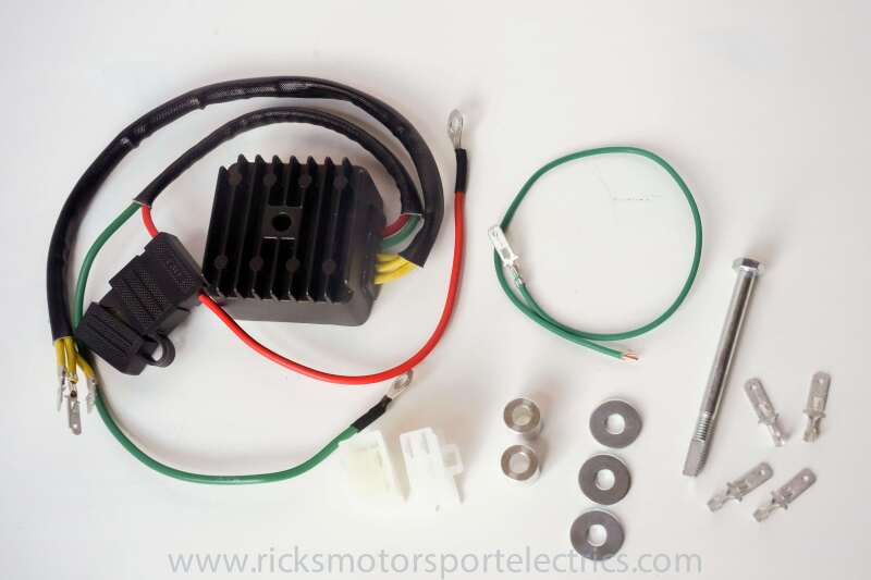 Ricks Motorsport Electrics Ricks Motorsport Hot Shot Series Rectifier-Regulator Lithium Compatible 14-164H 14-164H User 1