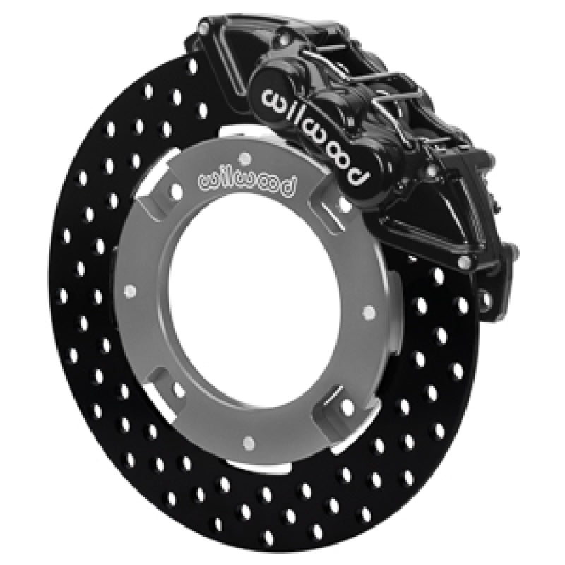 Wilwood 17-21 Can-Am X3RS Black 6-Piston Front Kit 11.25in - Drilled Rotors 140-16628-D 140-16628-D User 1