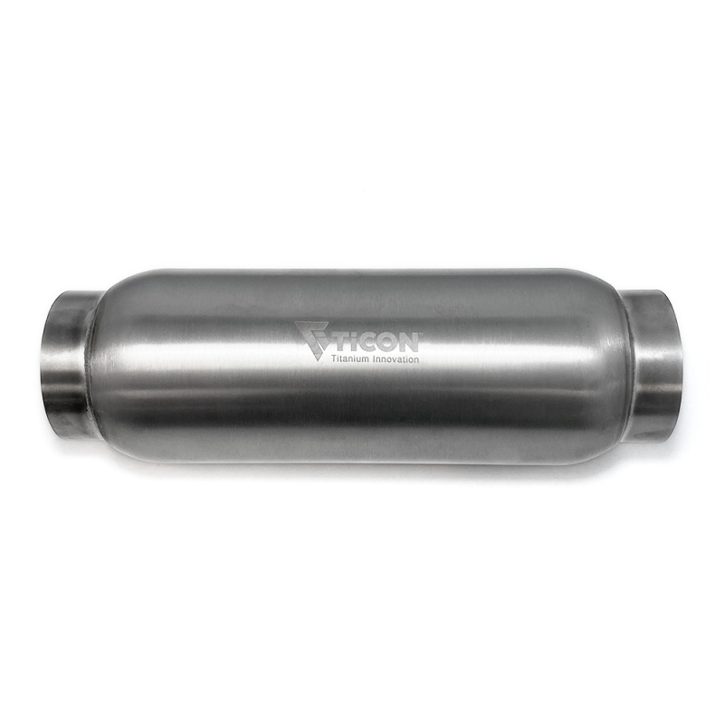 Ticon Industries 3.5in Titanium Bullet Resonator 5in Body x 7in OAL 115-08913-0006