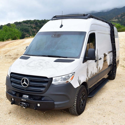 Westin 19-23 Mercedes-Benz Sprinter High Roof Mesa Side Ladder 15-00035 15-00035 Photo - Mounted