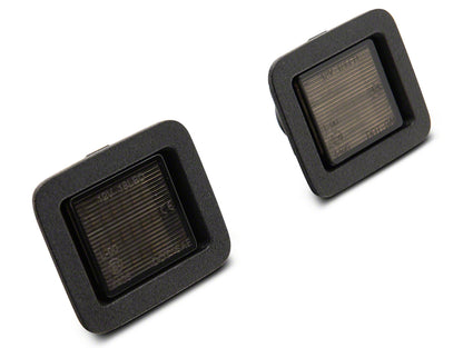 Raxiom 07-14 Ford F-150 Axial Series LED License Plate Lamps- Smoked T549999 T549999 Photo - Primary