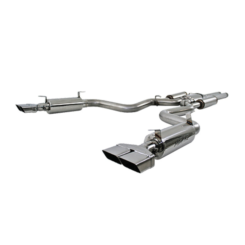 MBRP 08-11 Dodge Challenger SRT8 6.1L Hemi T304 Cat Back Dual Split Rear S7110304 S7110304 Photo - Primary