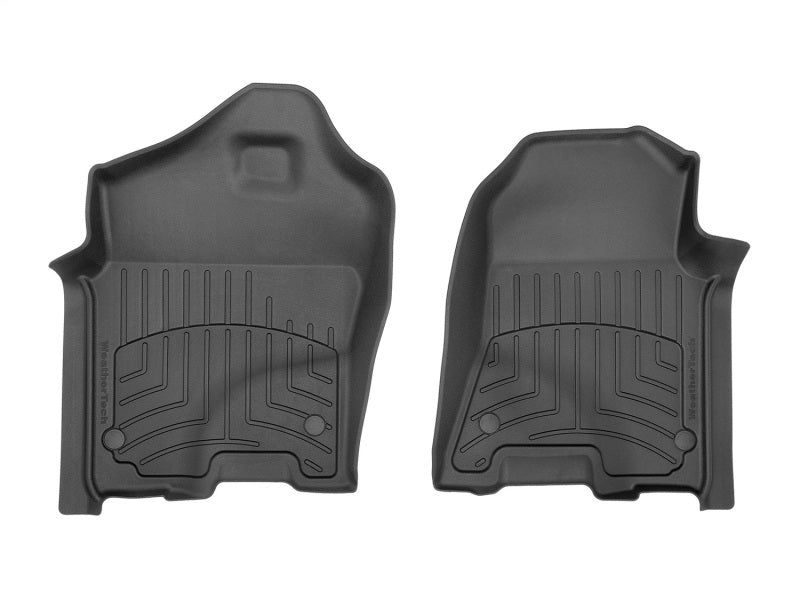 WeatherTech 2019+ Ram 1500 Quad & Crew Cab Front Floorliner HP - Black 4414281IM 4414281IM Photo - Primary