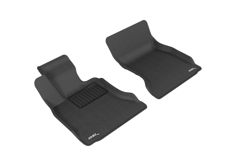 3D MAXpider 2011-2016 BMW 5 Series F10 Kagu 1st Row Floormat - Black L1BM05411509 L1BM05411509 Photo - Primary