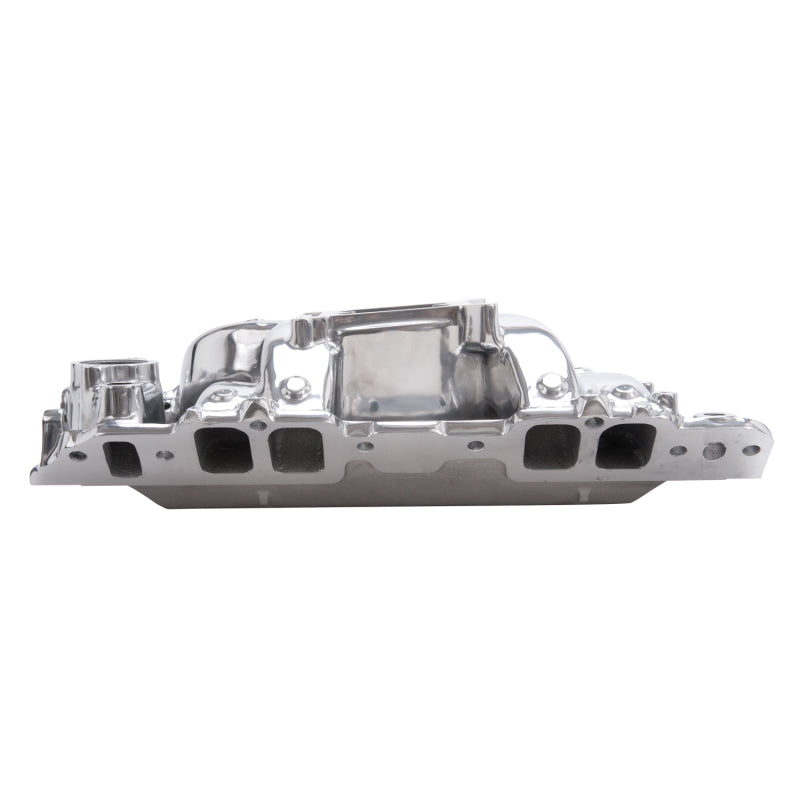 Edelbrock Polished B/b Chev Rect. Port Rpm Air-gap Manifold 75621 Photo - out of package