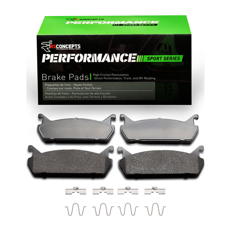 R1 Concepts RNC Performance Sport Brake Pads Brakes, Rotors & Pads Brake Pads - Performance main image
