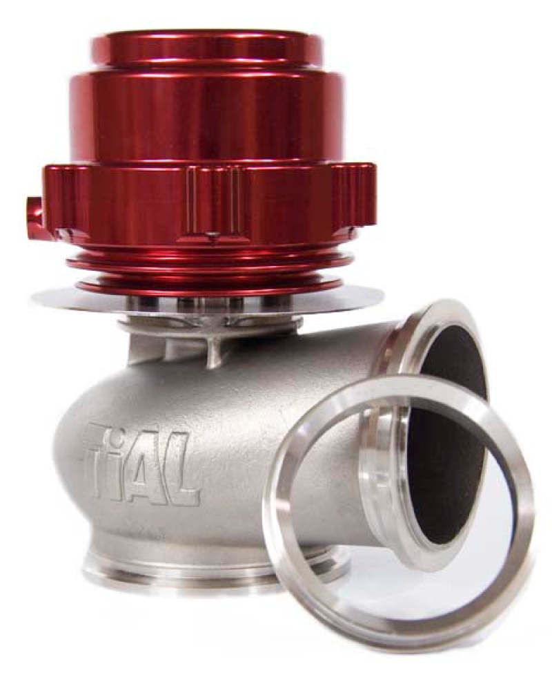 TiALSport TiAL Sport V60 Wastegate 60mm .299 Bar (4.34 PSI) w/Clamps - Red 002628 002628 Photo - Primary