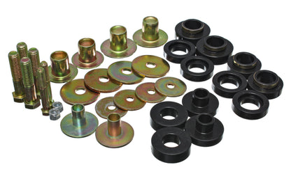 Energy Suspension Sub Frame Set Black Pontiac Firebird All 1973-1975 3.4157G Photo - Primary