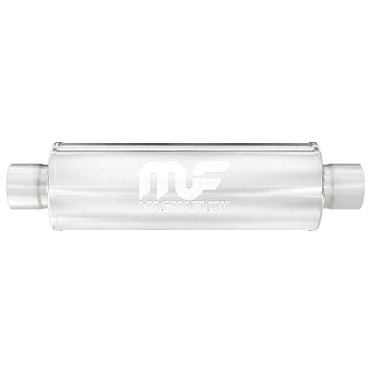 MagnaFlow 7" Round Center/Center Straight Through Performance Muffler 12771 Photo - Primary