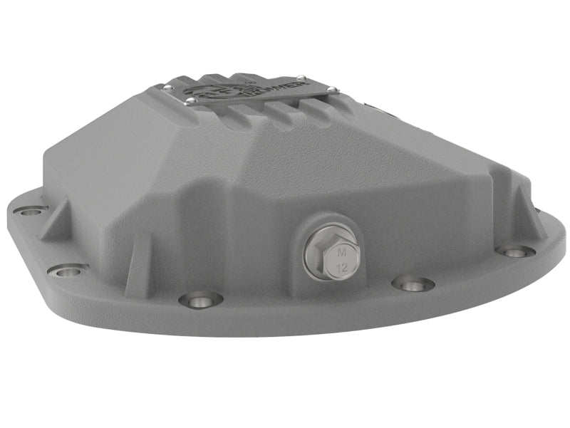 aFe 97-18 Jeep Wrangler TJ/JK Dana 30 Street Series Differential Cover w/ Machined Fins - Raw 46-71130A 46-71130A Photo - Unmounted