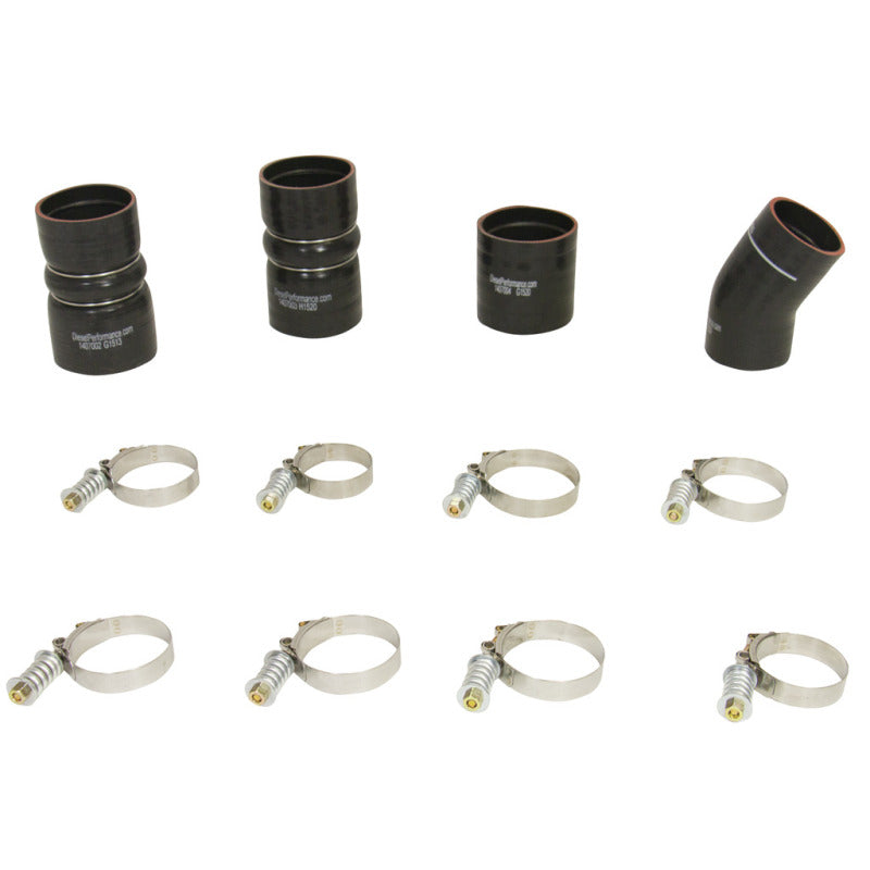 BD Diesel Intercooler Hose & Clamp Kit - 2003-2007 Ford 6.0L Power Stroke 1047035 Photo - Primary