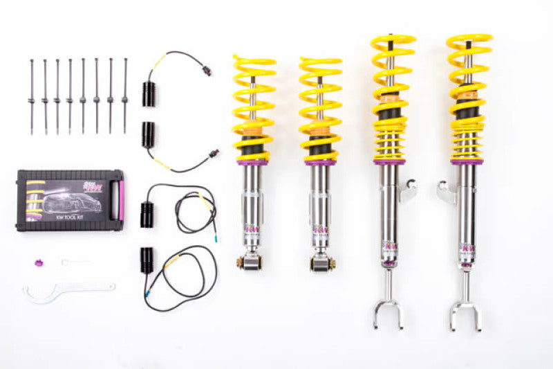 KW Suspension KW Coilover Kit V3: BMW M6 F12/13 With Cancellation Kit 3522000V Photo - Primary
