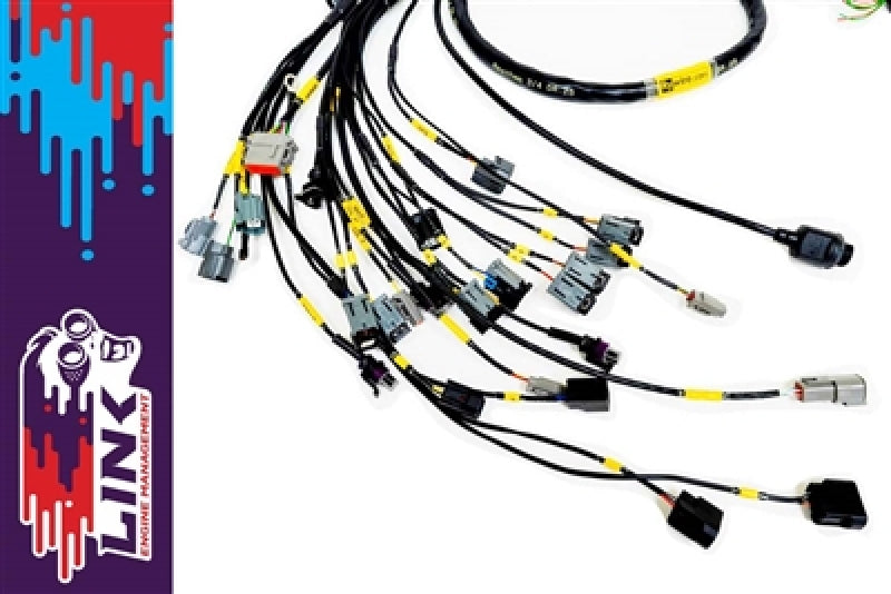 Rywire K-Series Naturally Aspirated w/LINK G4 ECU Engine Harness (w/4 Inj / No EMAP/Boost) RY-K2-LINK-NA RY-K2-LINK-NA User 1