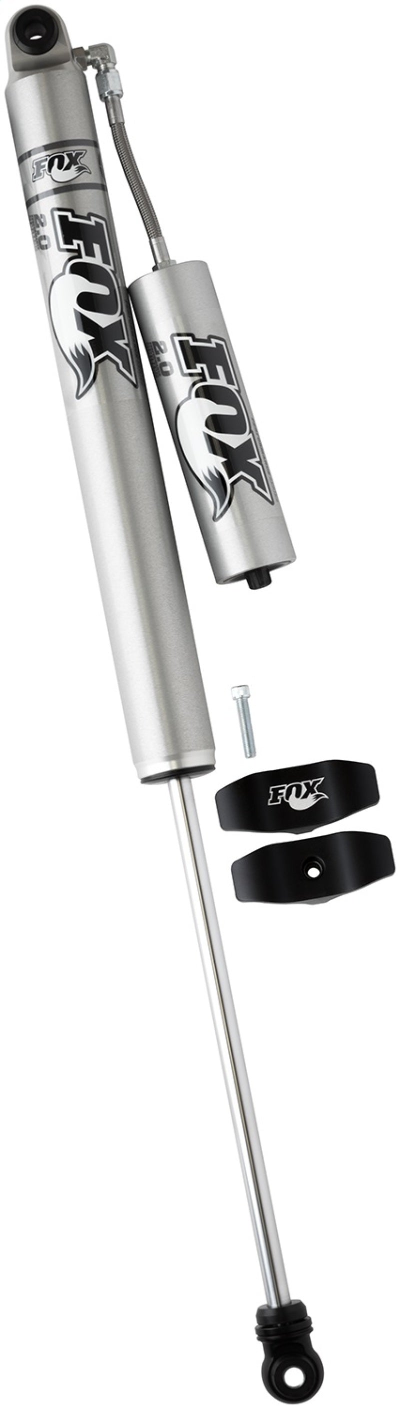 FOX 05+ Ford SD 2.0 Performance Series 14.1in. Smooth Body Remote Reservoir Rear Shock / 4-6in. Lift 985-24-106 985-24-106 Photo - Unmounted