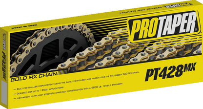 ProTaper Pt 428Mx Gold Series Chain 021710 021710 Photo - Primary