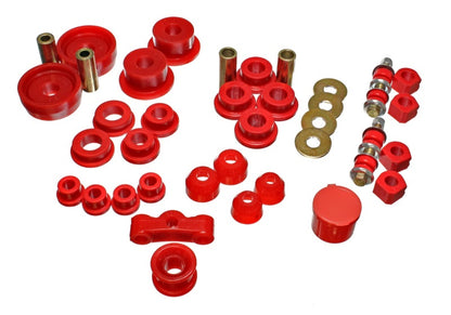 Energy Suspension Hyper-Flex System Red Honda Civic Base 1984-1987 16.18101R Photo - Primary