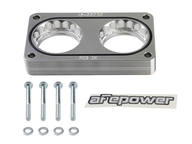 aFe Silver Bullet Throttle Body Spacer Kit Ford Trucks 05-10 V10-6.8L 46-33023 46-33023 Photo - Unmounted
