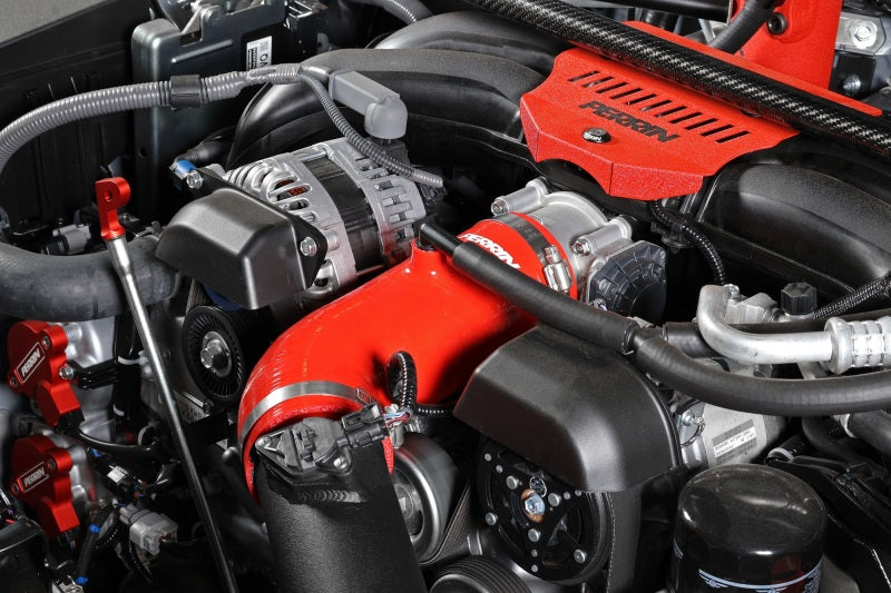 Perrin Performance Perrin 22-23 Subaru BRZ/Toyota GR86 Silicone Inlet Hose (3in. ID / SS Wire) - Red PSP-INT-432RD PSP-INT-432RD User 1