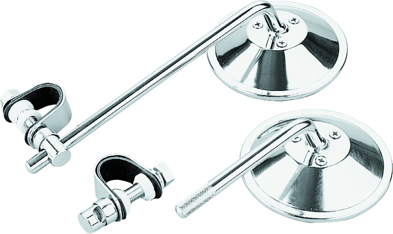 BikeMaster Universal Clamp On Mirror 8in Stem 600005 600005 User 1