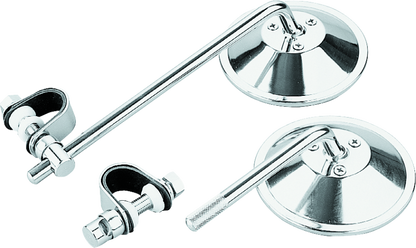 BikeMaster Universal Clamp On Mirror 8in Stem 600005 600005 User 1