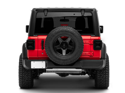 Raxiom 18-22 Jeep Wrangler JL Axial Series Plateau LED Tail Lights- Black Housing (Smoked Lens) J150581-JL J150581-JL Photo - Close Up