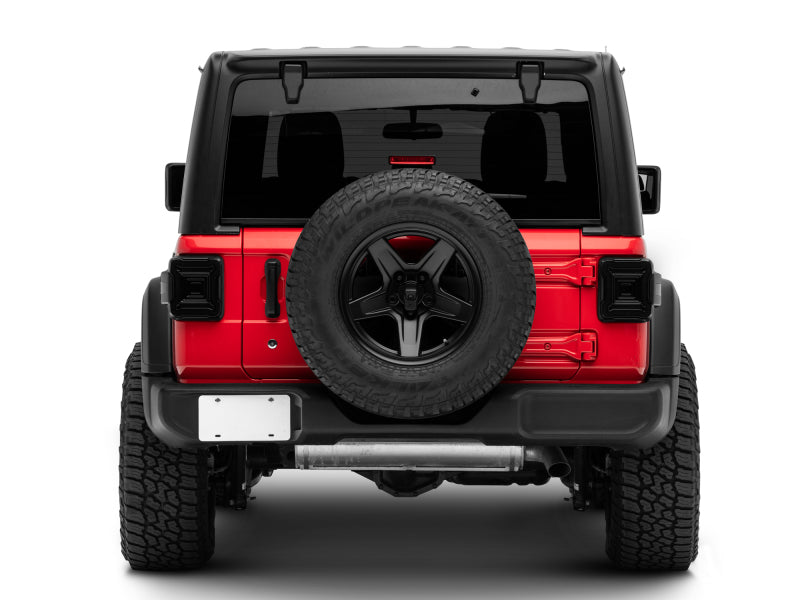 Raxiom 18-22 Jeep Wrangler JL Axial Series Plateau LED Tail Lights- Black Housing (Smoked Lens) J150581-JL J150581-JL Photo - Close Up