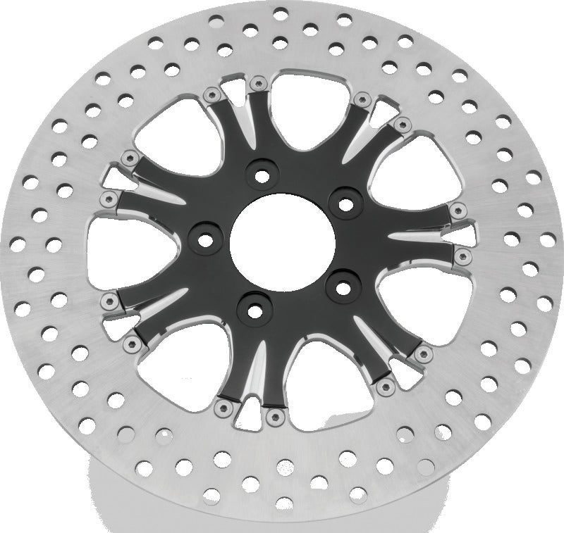 Performance Machine Disc/Carr 11.8 Heathen Rr - Contrast Cut Platinum 0133-1802HEAS-BMP 0133-1802HEAS-BMP Photo - Primary