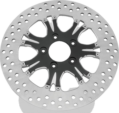 Performance Machine Disc/Carr 11.8 Heathen Rr - Contrast Cut Platinum 0133-1802HEAS-BMP 0133-1802HEAS-BMP Photo - Primary