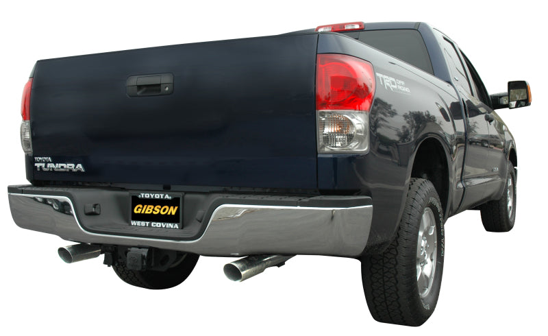 Gibson 10-19 Toyota Tundra SR5 4.6L 2.5in Cat-Back Dual Split Exhaust - Aluminized 7402 7402 Illustration Guide