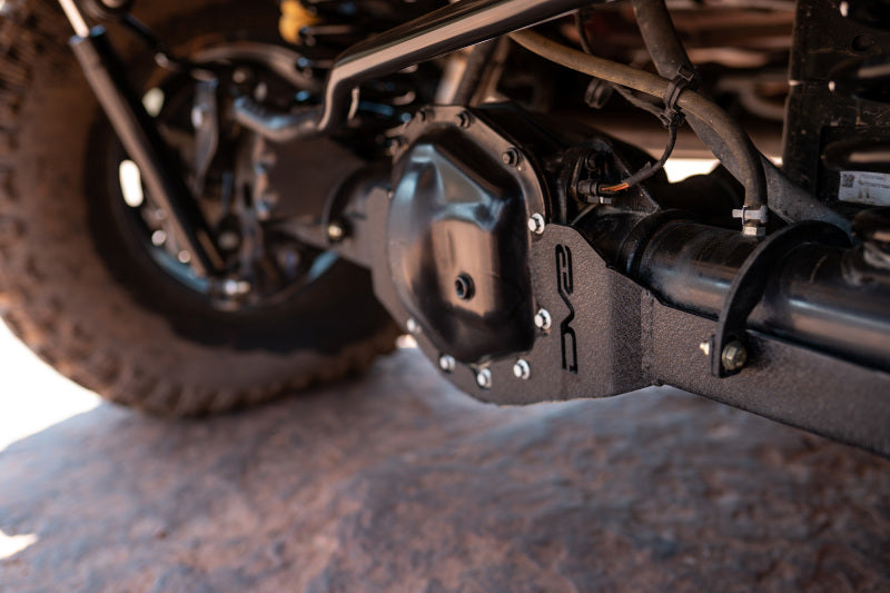 DV8 Offroad 2018+ Jeep Wrangler JL Rear Diff Skid Plate for Dana 44 SPJL-10 SPJL-10 Photo - Mounted