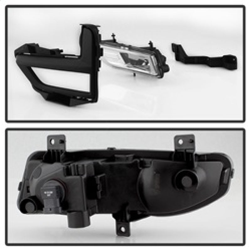 Spyder 17-18 Nissan Rogue (Will Not Fit Sport Models) OEM Fog Lights w/Switch - Clear (FL-NR2017-C) 5084927 5084927 Photo - Unmounted