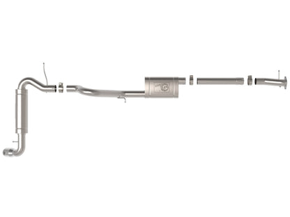 aFe Apollo GT 3in 409 SS Cat-Back Exhaust 2021 Ford Bronco L4-2.3L (t)/V6-2.7L (tt) w/ Polished Tips 49-43136-P 49-43136-P Photo - Unmounted