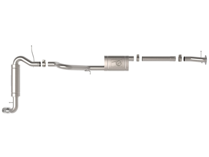 aFe Apollo GT 3in 409 SS Cat-Back Exhaust 2021 Ford Bronco L4-2.3L (t)/V6-2.7L (tt) w/ Polished Tips 49-43136-P 49-43136-P Photo - Unmounted